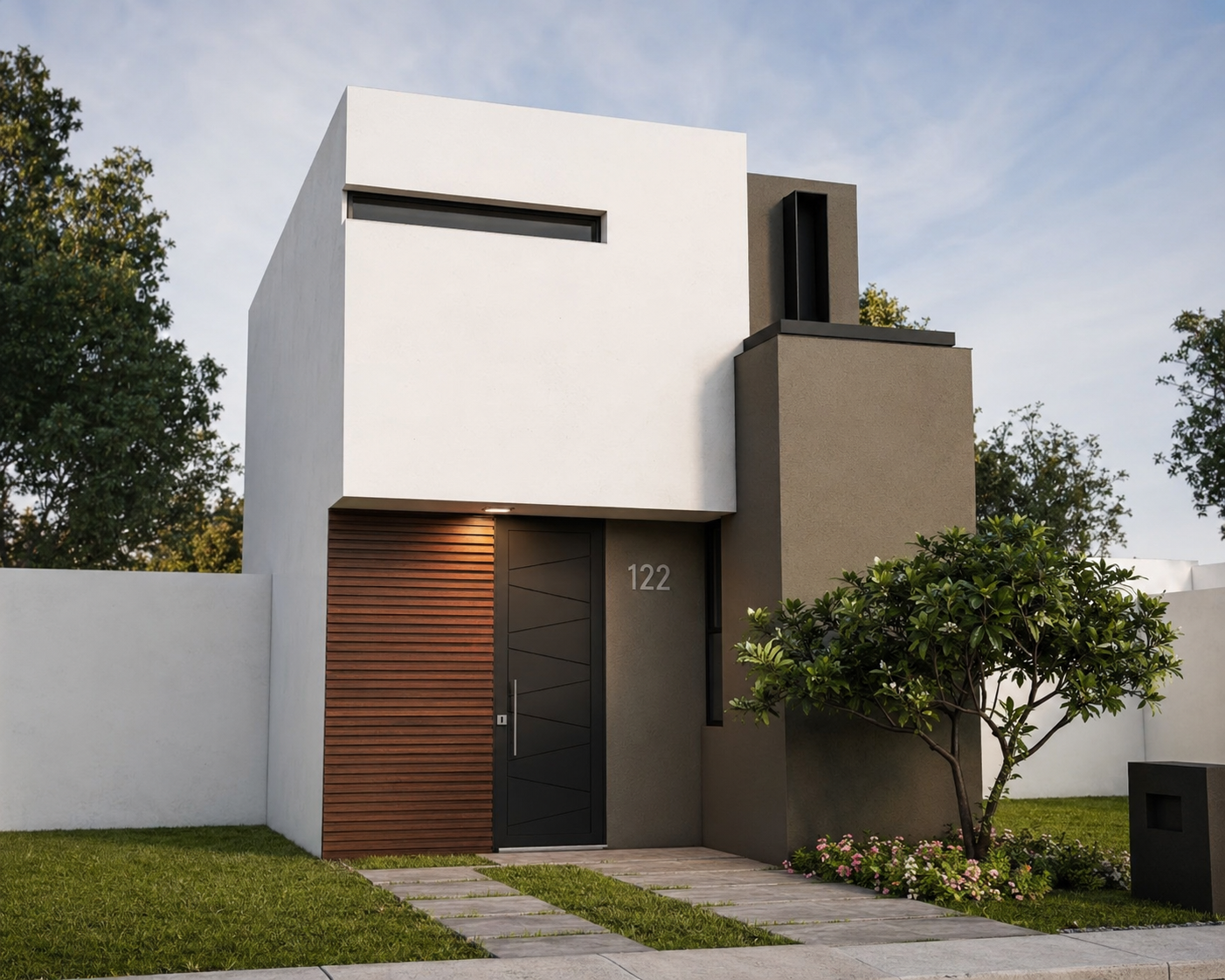 Fachada del modelo Bravia