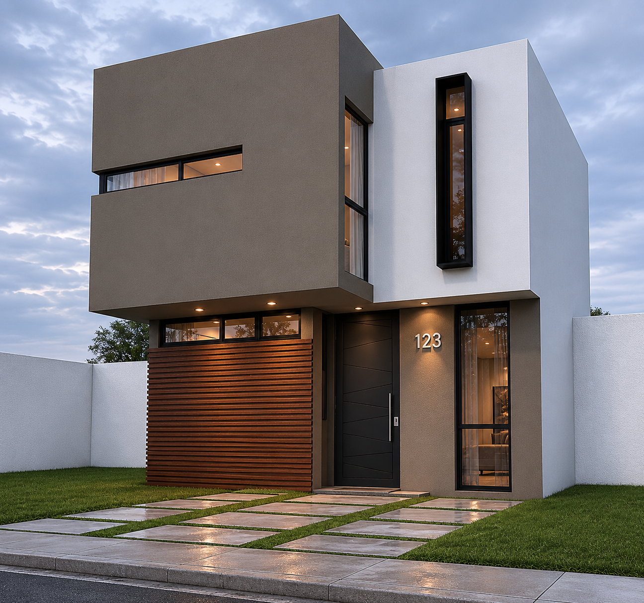 Fachada del modelo Sálix